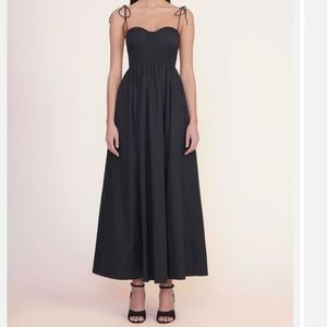 Staud Black Landry Maxi Dress